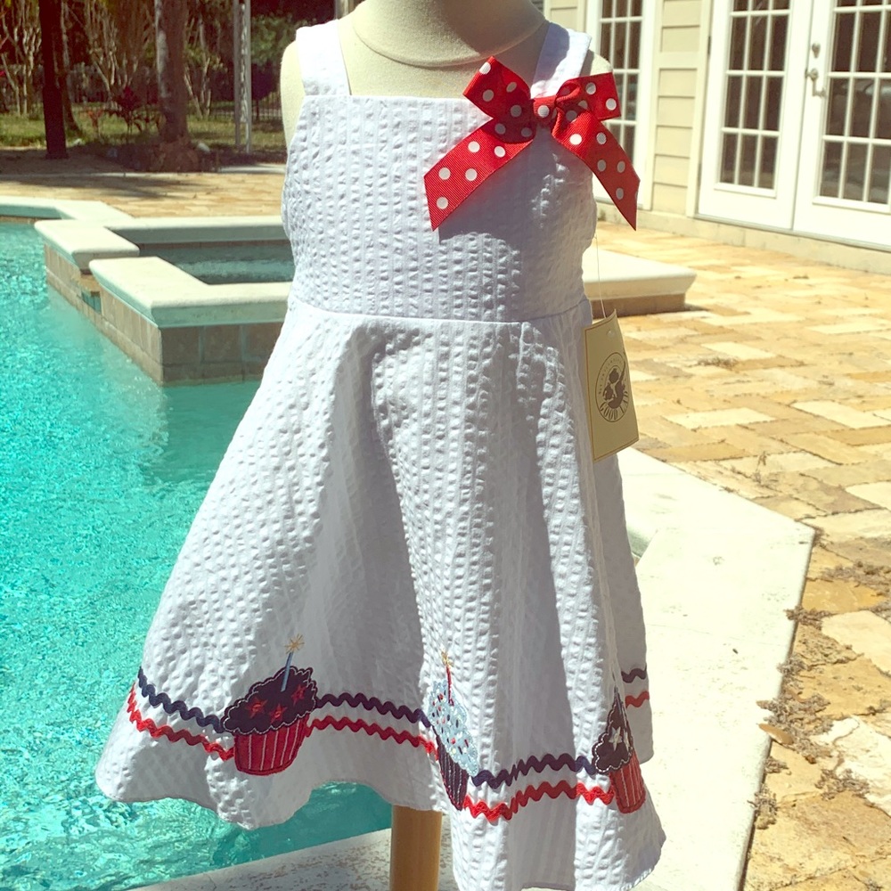 COPY - White Cupcake Dress Size 3T